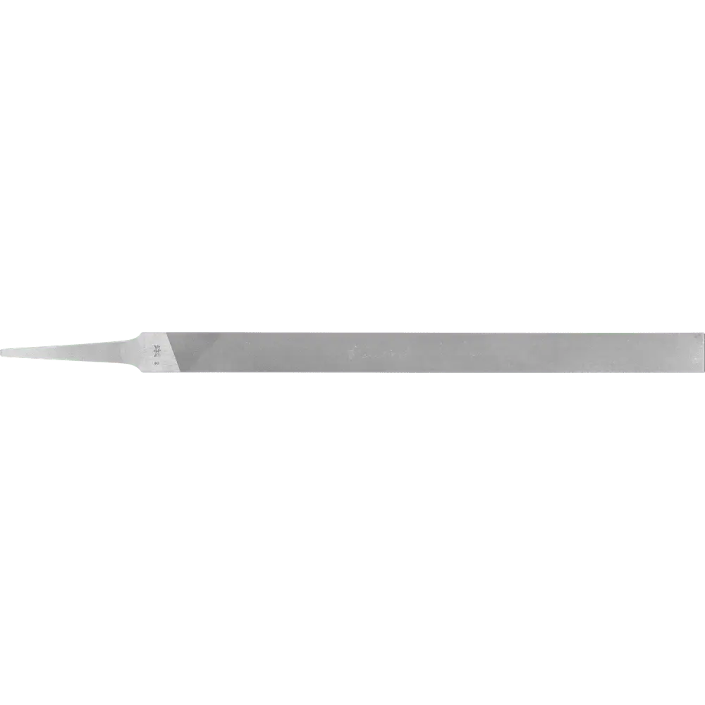 Produktfoto 1 von PFERD TOOLS Präzisions-Stiftenfeile Flachstumpf normal 250mm Schweizer Hieb 2, mittel-fein, 12 Stk.