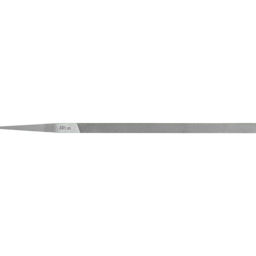 Produktfoto 1 von PFERD TOOLS Präzisions-Stiftenfeile Flachstumpf schmal 150mm Schweizer Hieb 00, sehr-grob, 12 Stk.