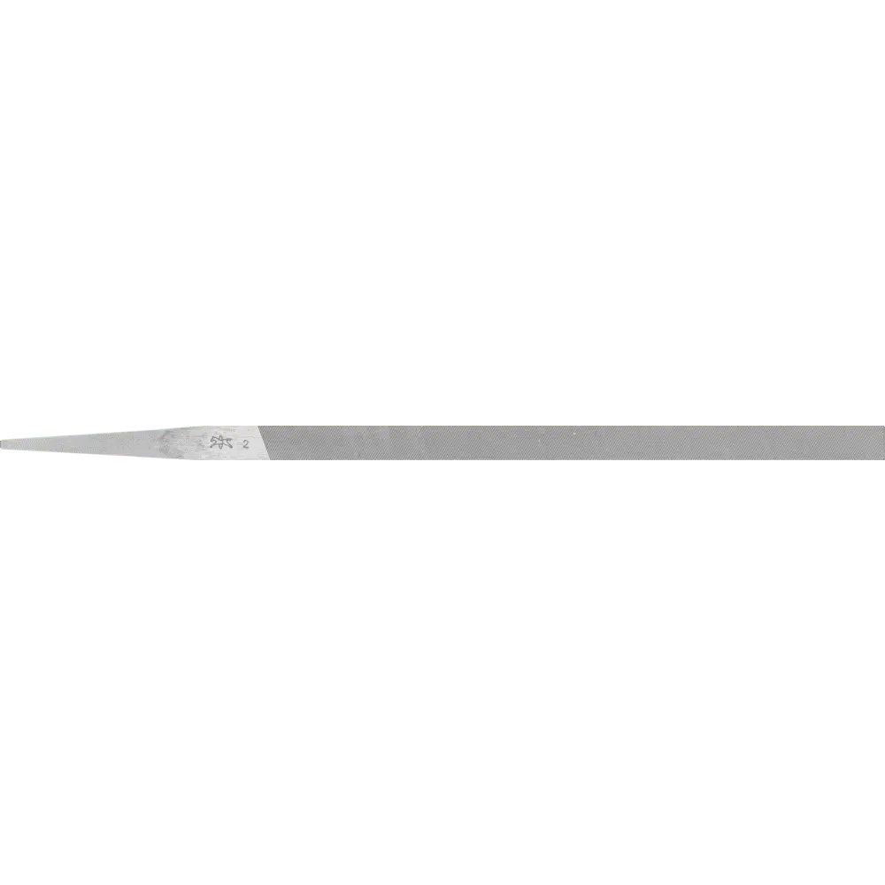 PFERD TOOLS Präzisions-Stiftenfeile Flachstumpf schmal 150mm Schweizer Hieb 2, mittel-fein, 12 Stk.