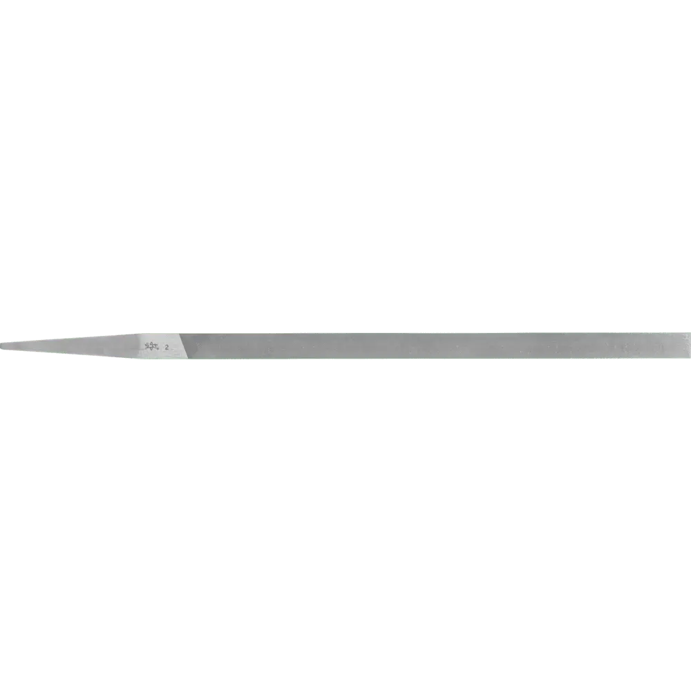 Produktfoto 1 von PFERD TOOLS Präzisions-Stiftenfeile Flachstumpf schmal 200mm Schweizer Hieb 2, mittel-fein, 12 Stk.