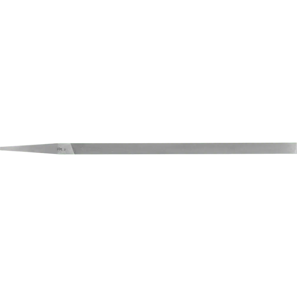 Produktfoto 1 von PFERD TOOLS Präzisions-Stiftenfeile Flachstumpf schmal 250mm Schweizer Hieb 2, mittel-fein, 12 Stk.