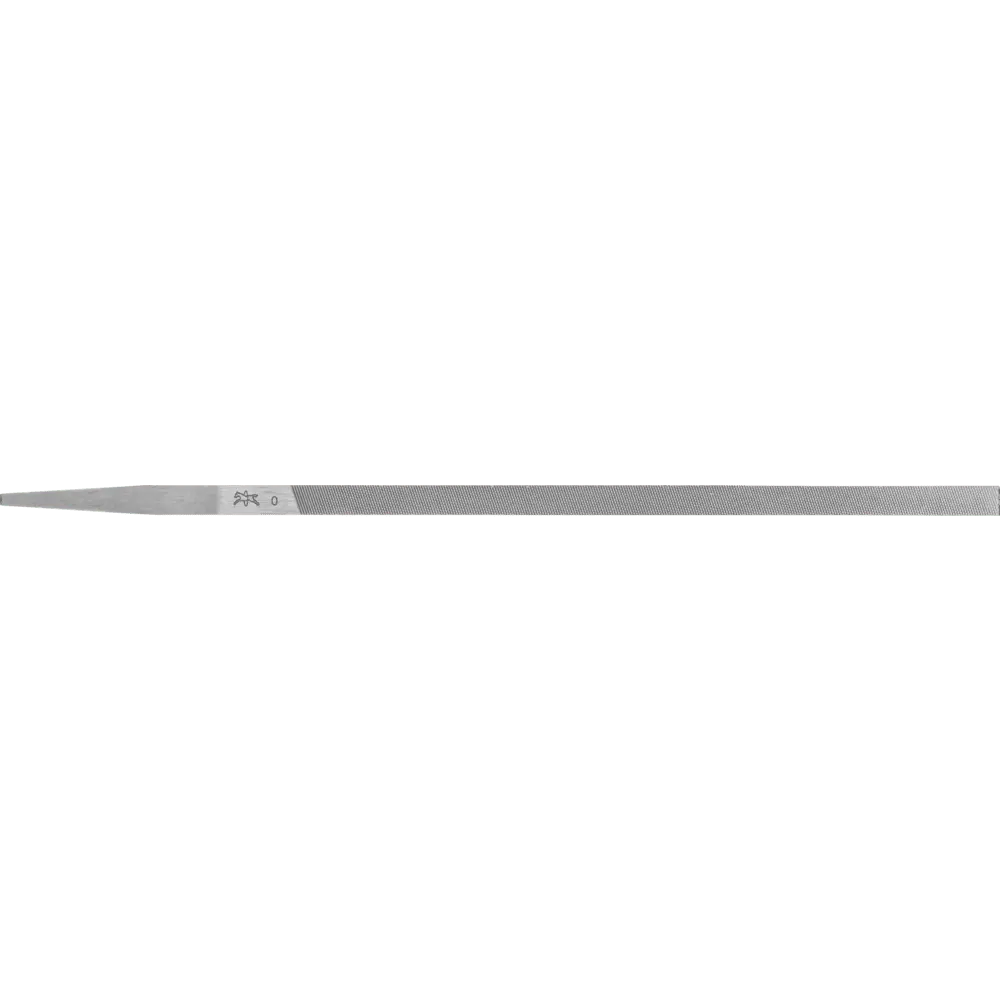 Produktfoto 1 von PFERD TOOLS Präzisions-Stiftenfeile Flachstumpf sehr schmal 150mm Schweizer Hieb 0, grob, 12 Stk.