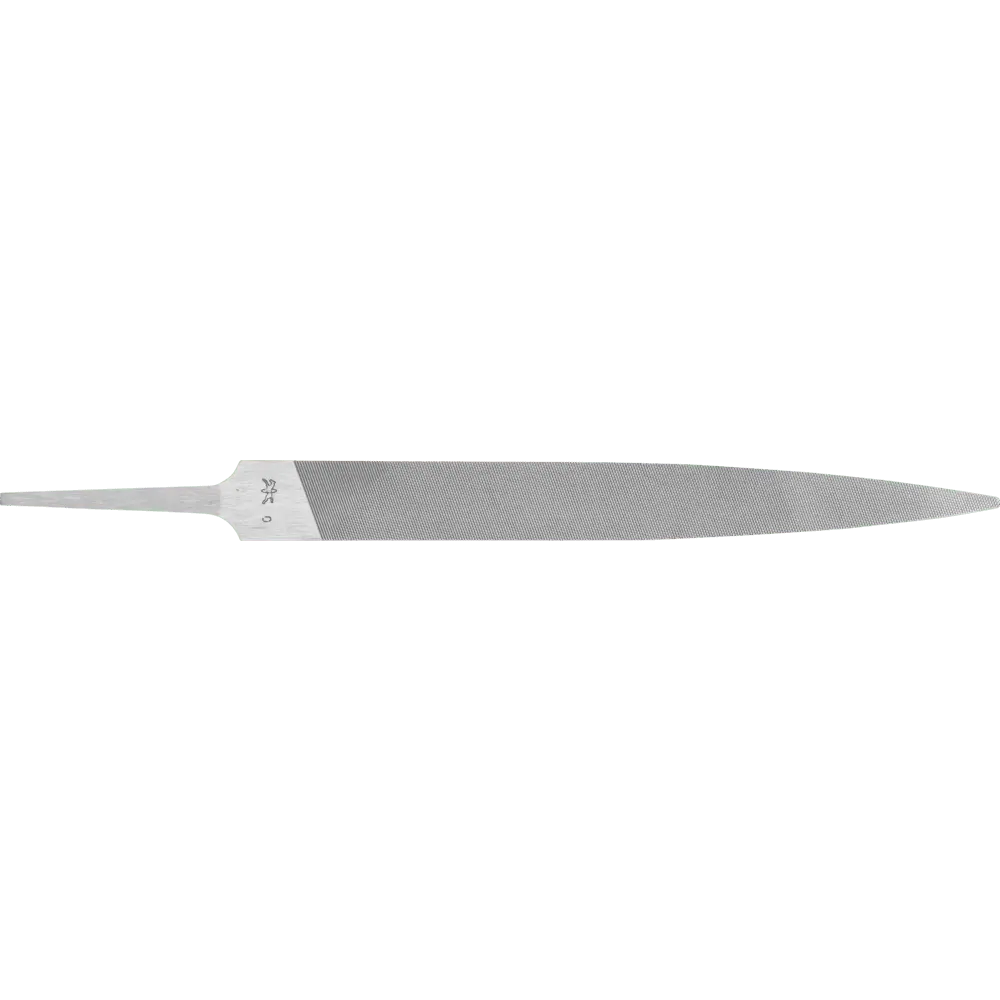 Produktfoto 1 von PFERD TOOLS Präzisions-Angelfeile Flachspitz dünn 150mm Schweizer Hieb 0, grob, 12 Stk.