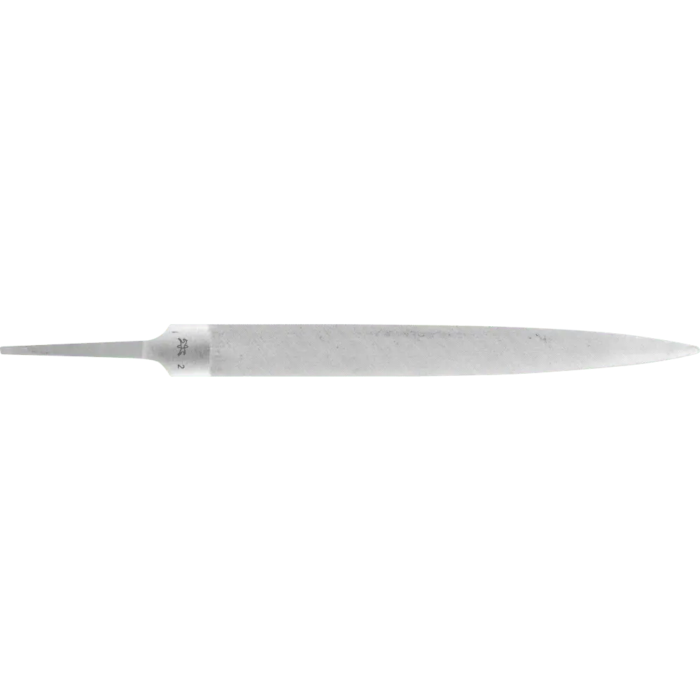 Produktfoto 1 von PFERD TOOLS Präzisions-Angelfeile Vogelzunge 150mm Schweizer Hieb 2, mittel-fein, 12 Stk.