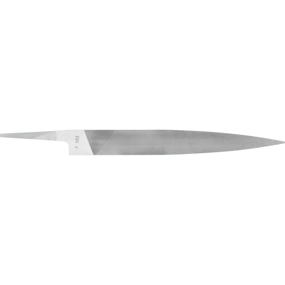 Produktfoto 1 von PFERD TOOLS Präzisions-Angelfeile Messerform 150mm Schweizer Hieb 2, mittel-fein, 12 Stk.