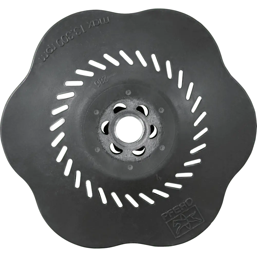 Produktfoto 1 von PFERD TOOLS COMBICLICK Stützteller Weich Ø 115/125 mm Gewinde M14 für Winkelschleifer 115und125