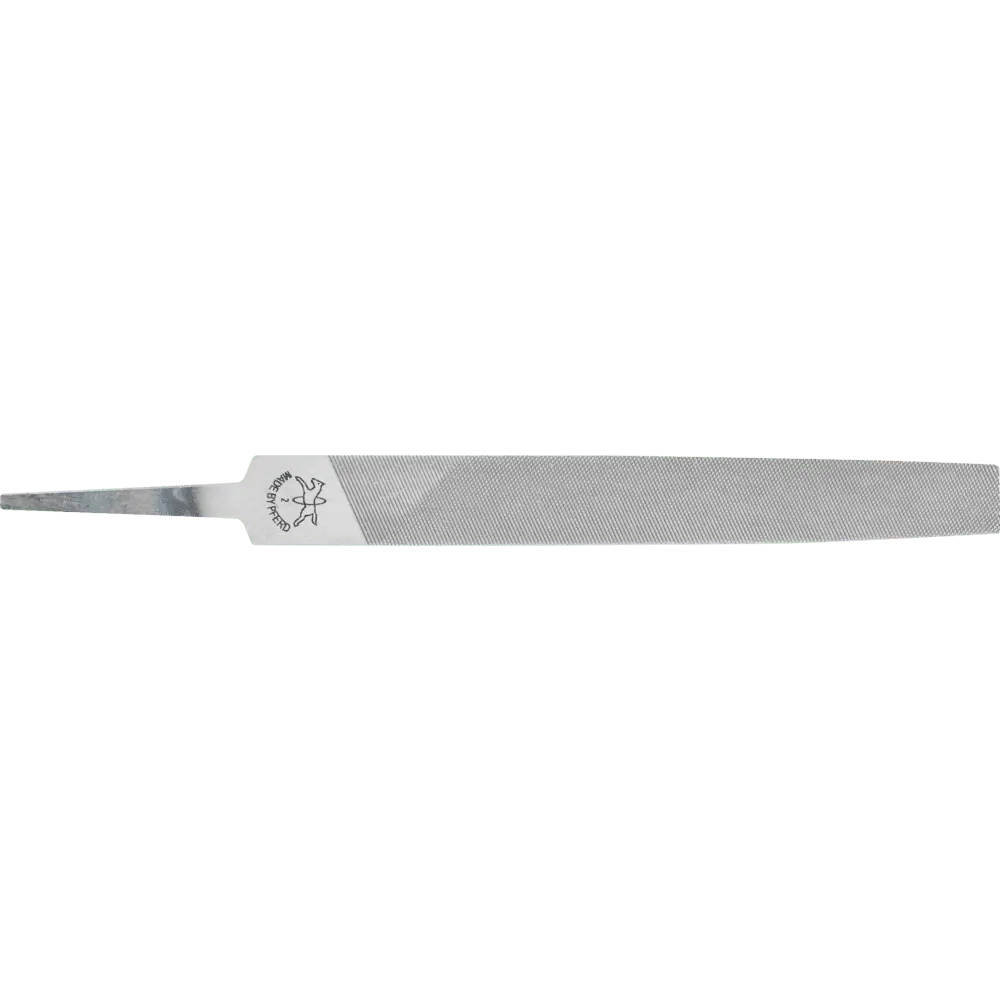 Produktfoto 1 von PFERD TOOLS Werkstattfeile Flachspitz 100mm Hieb 2 universell zum Schruppen und Schlichten, 10 Stk.