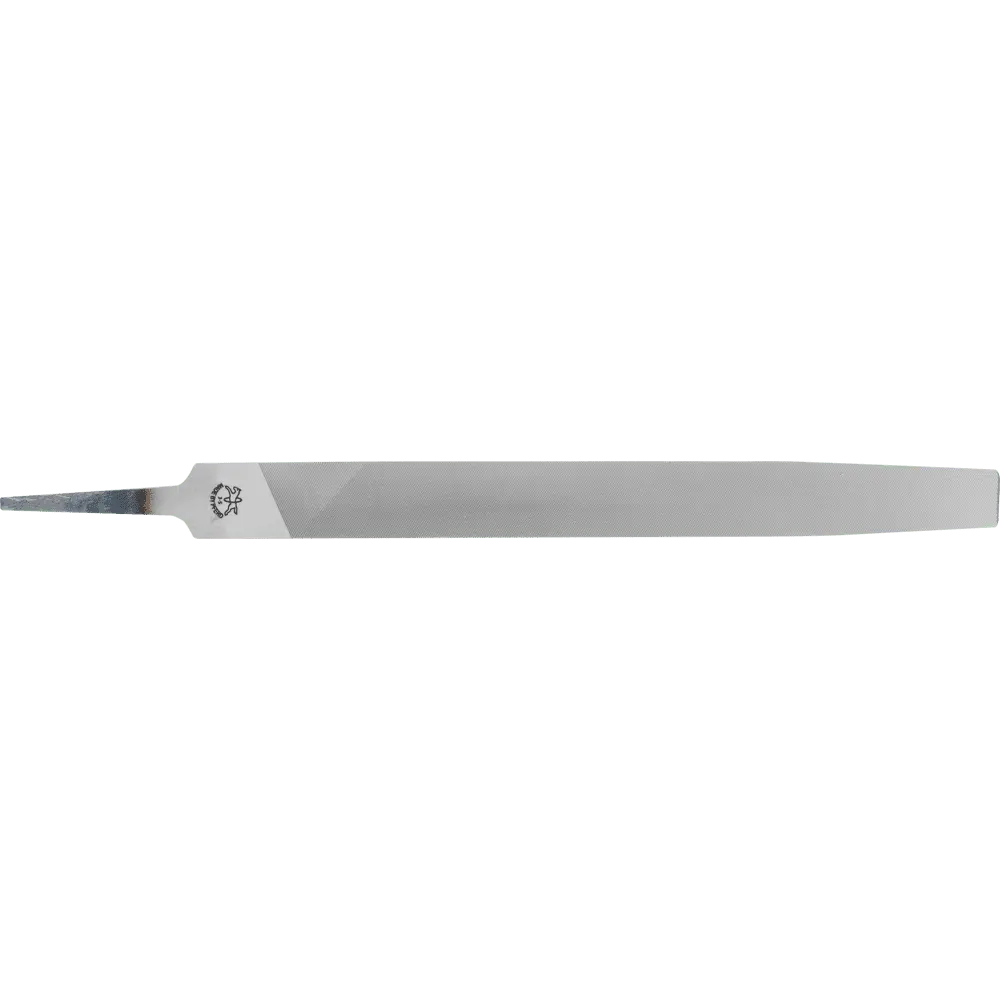 PFERD TOOLS Werkstattfeile Flachspitz 250mm Hieb 3 für Feinbearbeitung, Schlichten, 10 Stk.