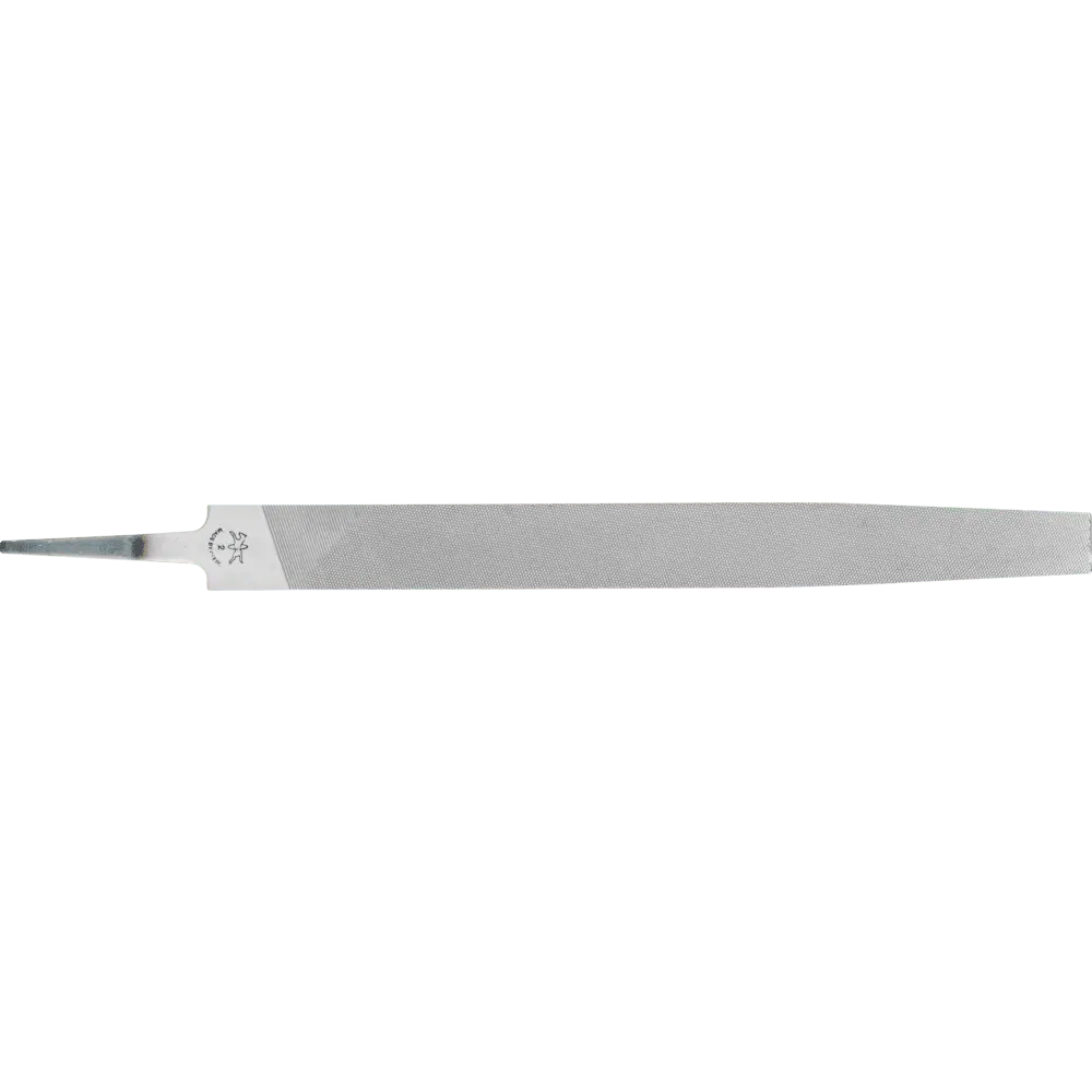 PFERD TOOLS Werkstattfeile Flachspitz 300mm Hieb 2 universell zum Schruppen und Schlichten, 5 Stk.