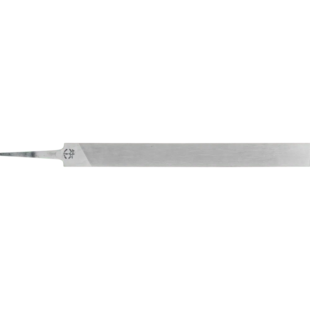 Produktfoto 1 von PFERD TOOLS Mühlsägefeile gerade Kanten Flachstumpf 250mm Hieb 2 universell zum Schärfen, 10 Stk.
