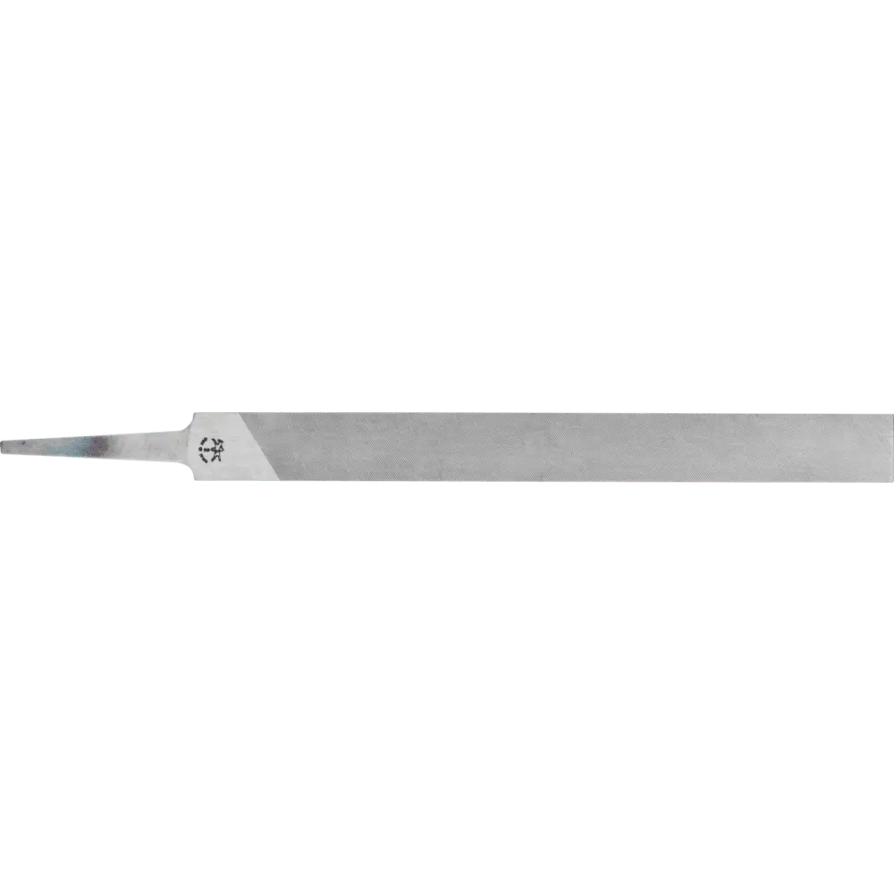 Produktfoto 1 von PFERD TOOLS Mühlsägefeile gerade Kanten Flachstumpf 200mm Hieb 2 universell zum Schärfen, 10 Stk.