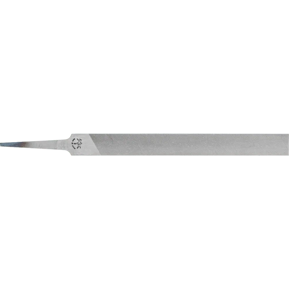 Produktfoto 1 von PFERD TOOLS Mühlsägefeile gerade/runde Kante Flachstumpf 150mm Hieb 2 universell zum Schärfen, 10 Stk.