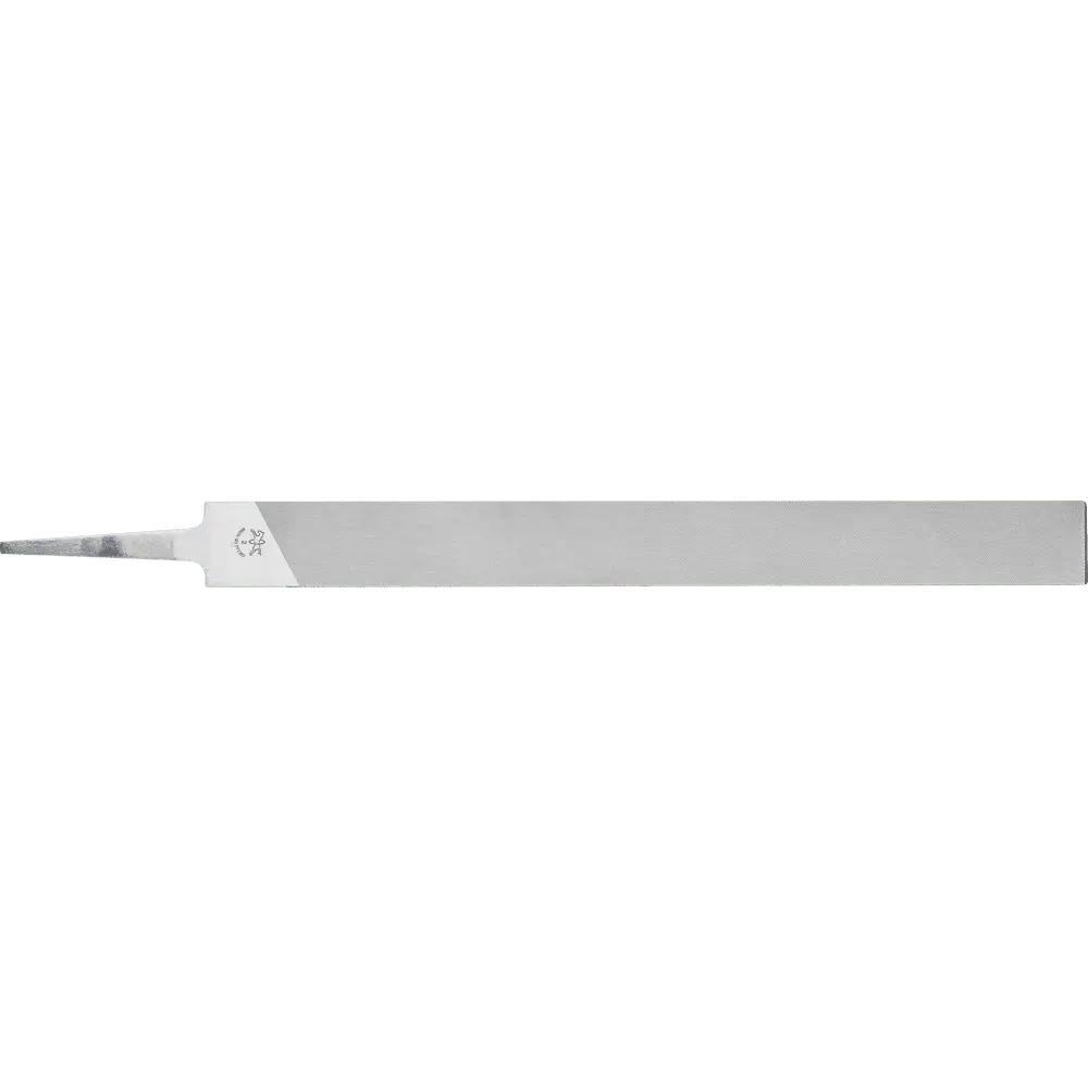 Produktfoto 1 von PFERD TOOLS Mühlsägefeile gerade/runde Kante Flachstumpf 300mm Hieb 2 universell zum Schärfen, 10 Stk.