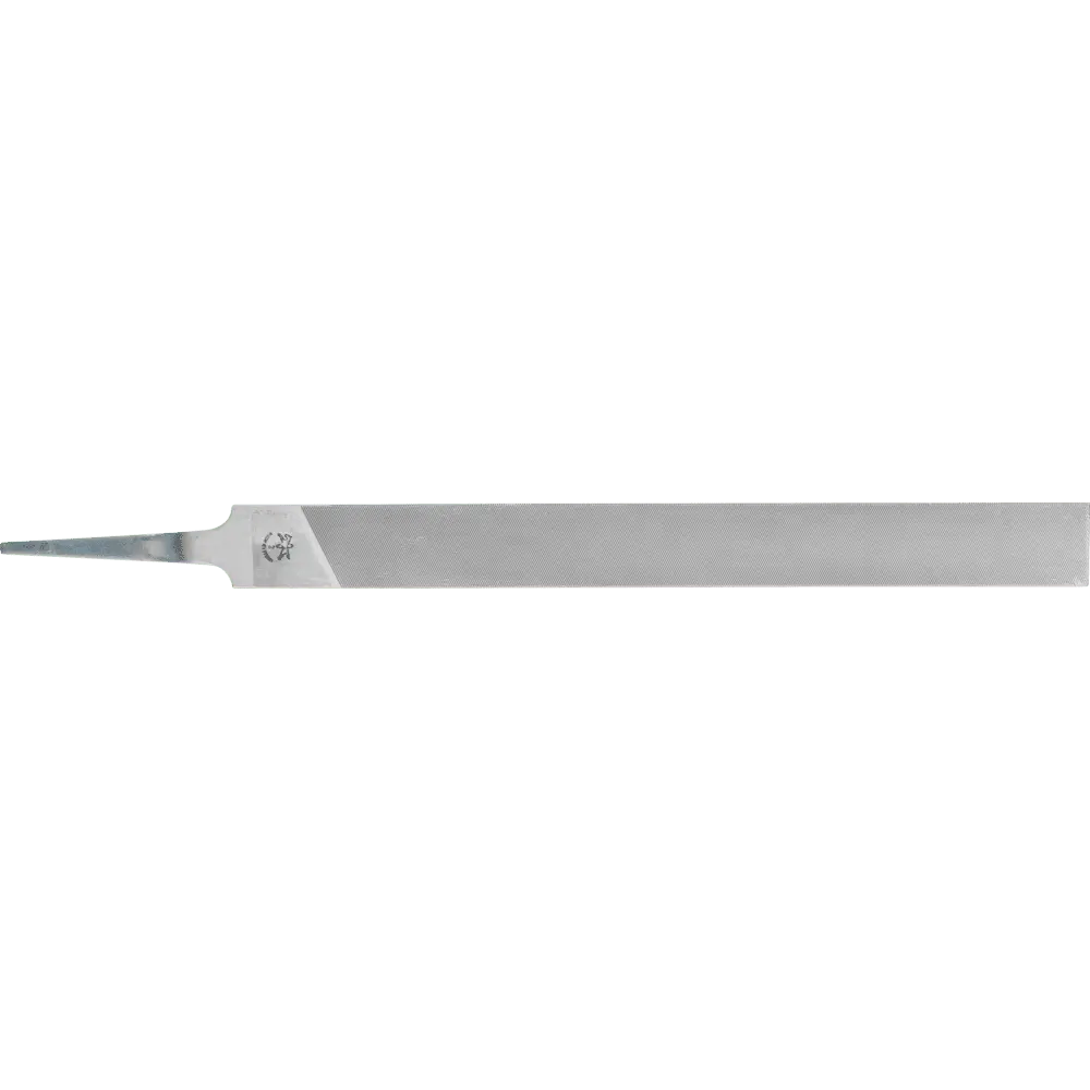 Produktfoto 1 von PFERD TOOLS Mühlsägefeile runde Kanten Flachstumpf 200mm Hieb 2 universell zum Schärfen, 10 Stk.