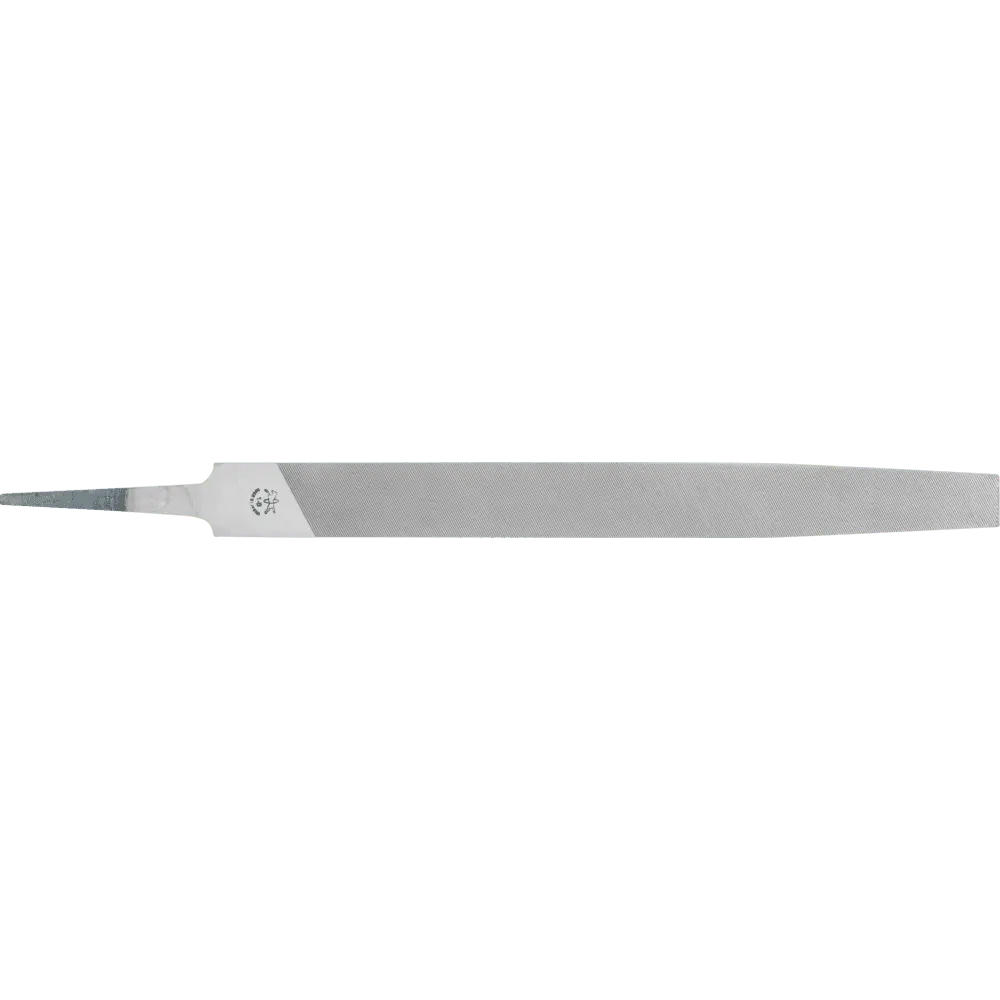 Produktfoto 1 von PFERD TOOLS Mühlsägefeile gerade Kanten Flachspitz 200mm Hieb 1 für grobes Schärfen, 10 Stk.