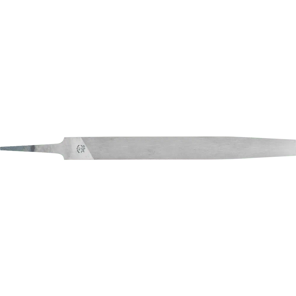 PFERD TOOLS Mühlsägefeile gerade Kanten Flachspitz 200mm Hieb 3 für feines Schärfen, 10 Stk.