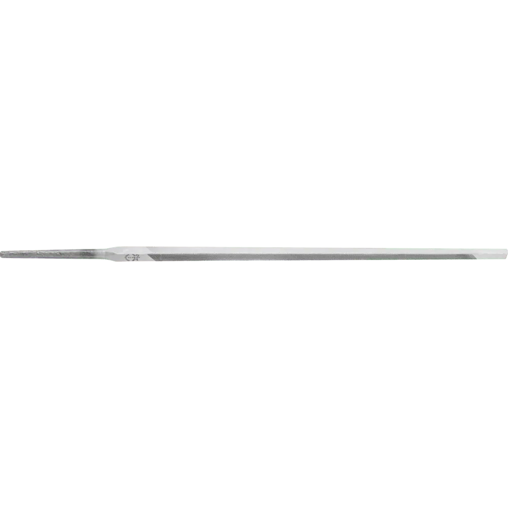 Produktfoto 1 von PFERD TOOLS Sägefeile Dreikant doppelt extra schmal 125 mm Hieb 2 universell zum Schärfen, 10 Stk.