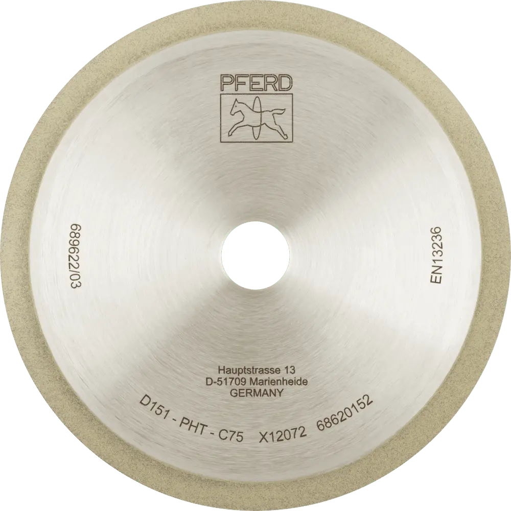 Produktfoto 1 von PFERD TOOLS Diamant-Trennscheibe 1A1R 150x1,0x20,0mm PHT D151 (mittel) für Trockenschliff