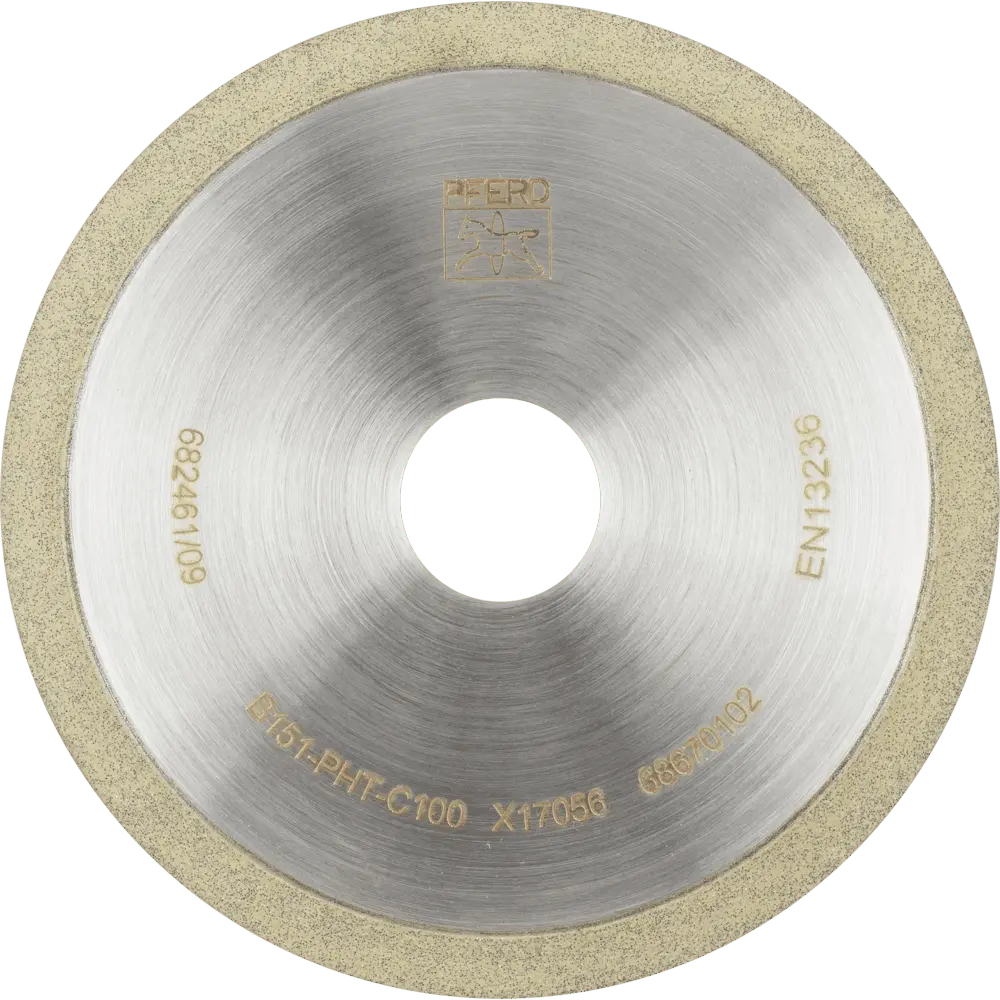 Produktfoto 1 von PFERD TOOLS CBN-Trennscheibe Kunstharz 1A1R PHT 100mm B151 (mittel) Trockenschliff