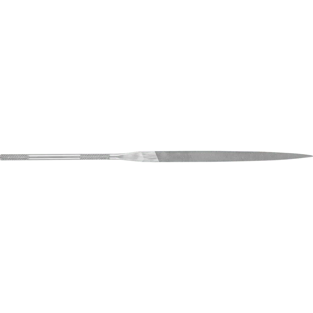 Produktfoto 1 von PFERD TOOLS Präzisions-Nadelfeile Flachspitz 140mm Schweizer Hieb 2, mittel-fein, 12 Stk.