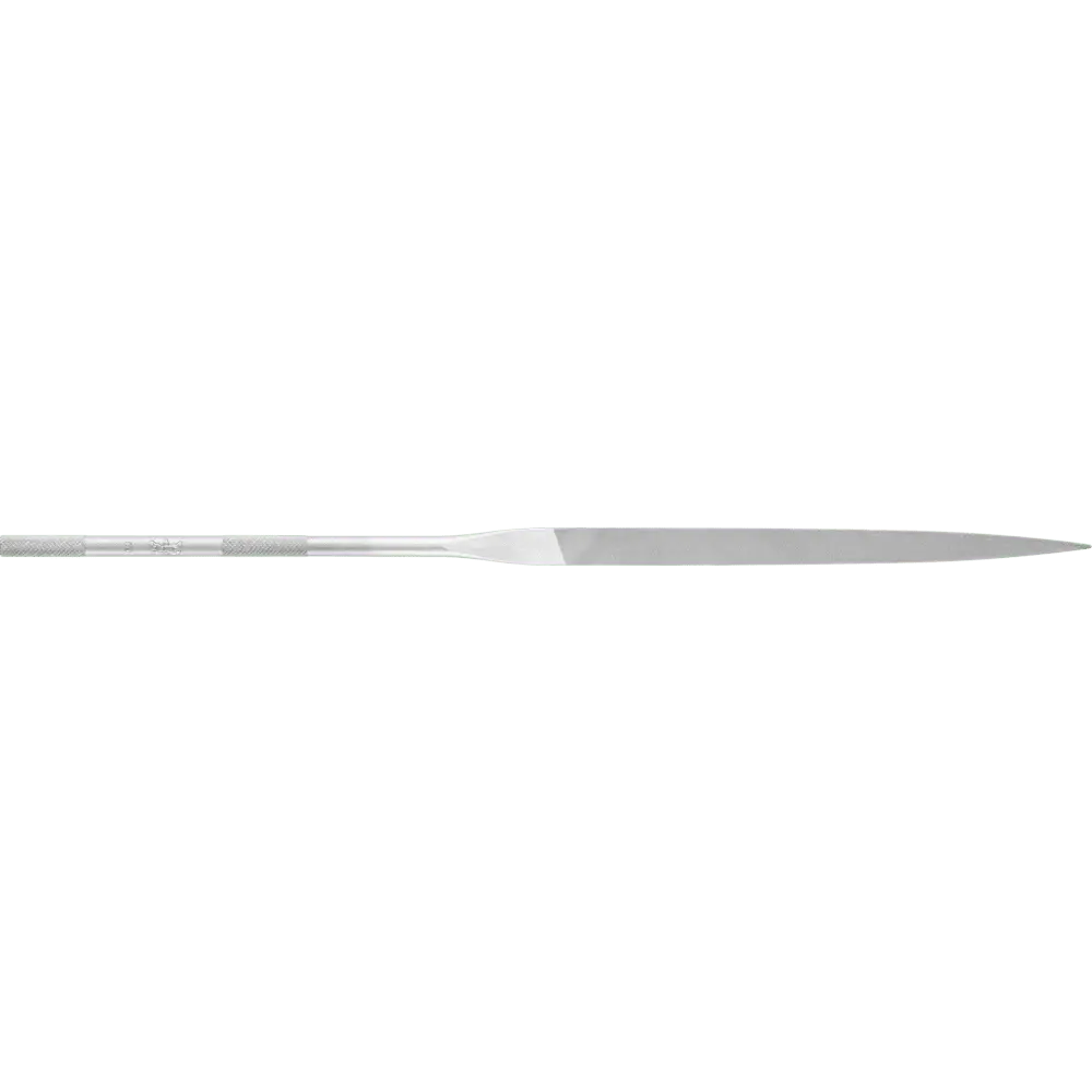 Produktfoto 1 von PFERD TOOLS Präzisions-Nadelfeile Flachspitz 180mm Schweizer Hieb 2, mittel-fein, 12 Stk.