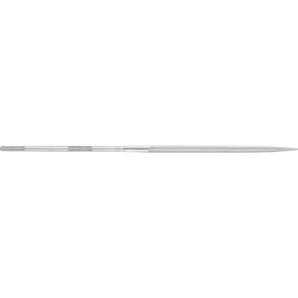 PFERD TOOLS Präzisions-Nadelfeile Vogelzunge, rund-oval 160mm Schweizer Hieb 2, mittel-fein, 12 Stk.