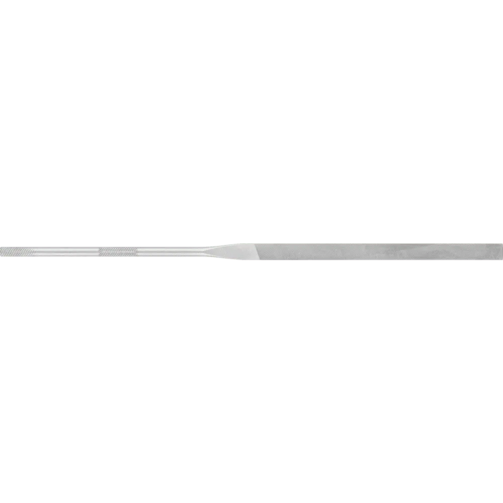Produktfoto 1 von PFERD TOOLS Präzisions-Nadelfeile Flachstumpf 180mm Schweizer Hieb 2, mittel-fein, 12 Stk.