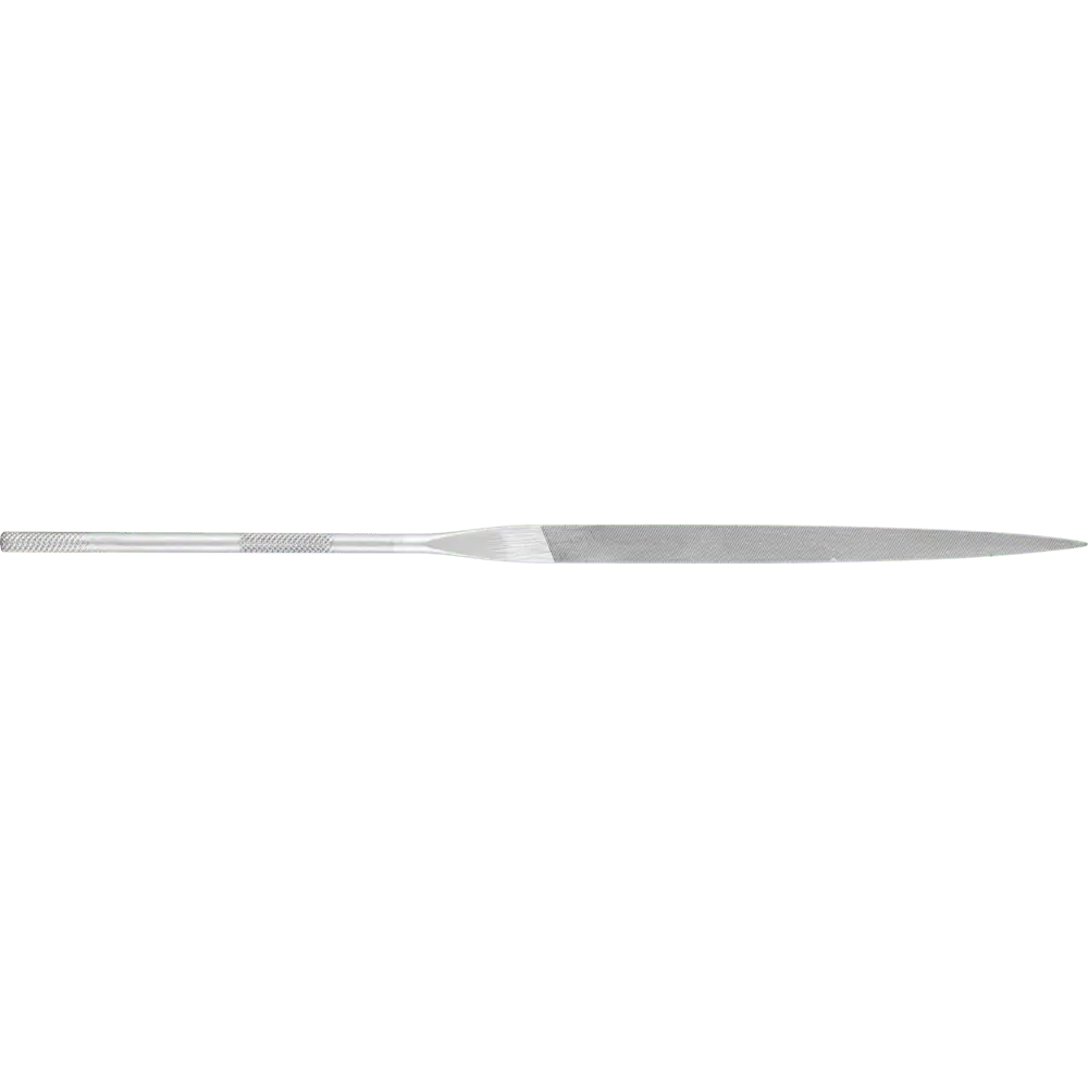 PFERD TOOLS Präzisions-Nadelfeile Flachstumpf, runde Kante 160mm Schweizer Hieb 2, mittel-fein, 12 Stk.