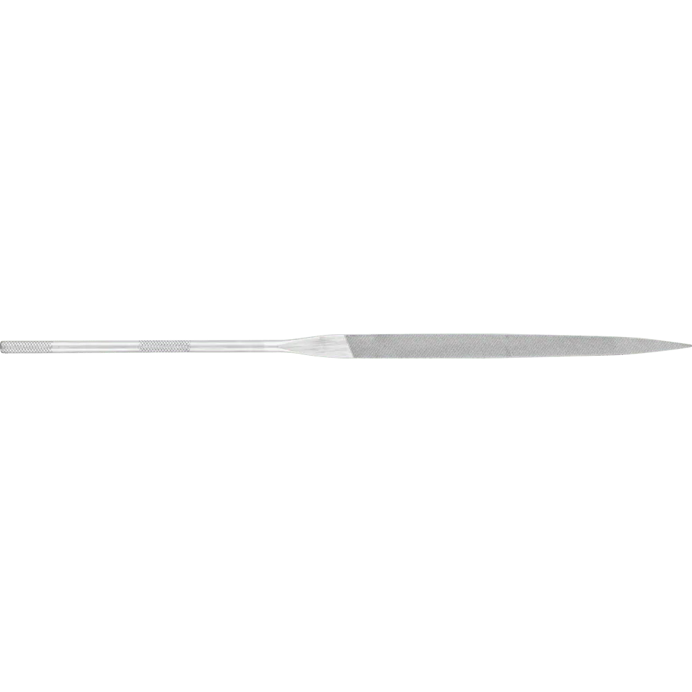 Produktfoto 1 von PFERD TOOLS Präzisions-Nadelfeile Flachstumpf, runde Kante 180mm Schweizer Hieb 0, grob, 12 Stk.