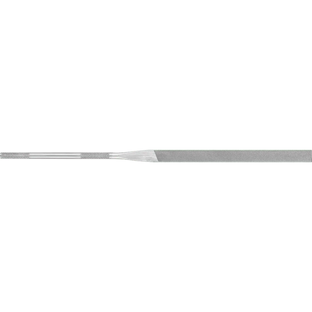 Produktfoto 1 von PFERD TOOLS Präzisions-Nadelfeile Flachstumpf, runde Kante 140mm Schweizer Hieb 1, mittel, 12 Stk.