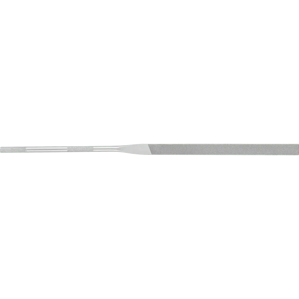 Produktfoto 1 von PFERD TOOLS Präzisions-Nadelfeile Flachstumpf, runde Kante 160mm Schweizer Hieb 0, grob, 12 Stk.