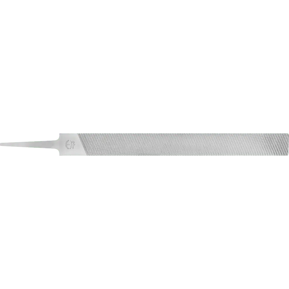 Produktfoto 1 von PFERD TOOLS Angelfeile gefräst Flachstumpf 250mm Zahnung 2, Schruppen und Schlichten weicher Metalle, 10 Stk.