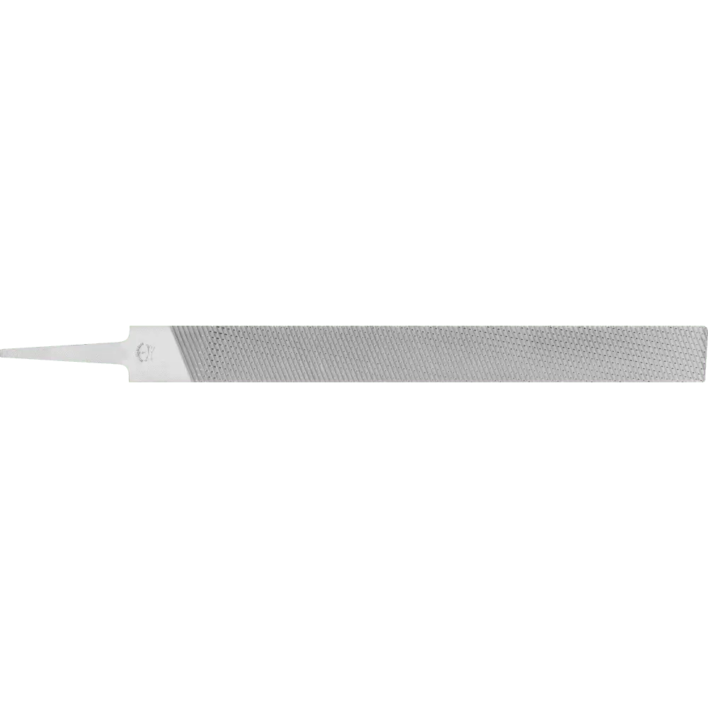 Produktfoto 1 von PFERD TOOLS Angelfeile gefräst Flachstumpf 300mm Zahnung 2, Schruppen und Schlichten weicher Metalle, 5 Stk.