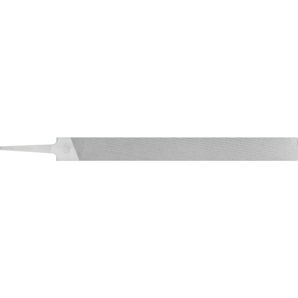 Produktfoto 1 von PFERD TOOLS Angelfeile gefräst Flachstumpf 300mm Zahnung 3, feine Zerpanung weicher Metalle, 5 Stk.