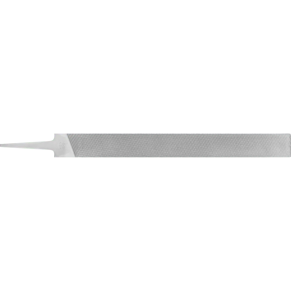 Produktfoto 1 von PFERD TOOLS Angelfeile gefräst Flachstumpf 350mm Zahnung 2, Schruppen und Schlichten weicher Metalle, 5 Stk.