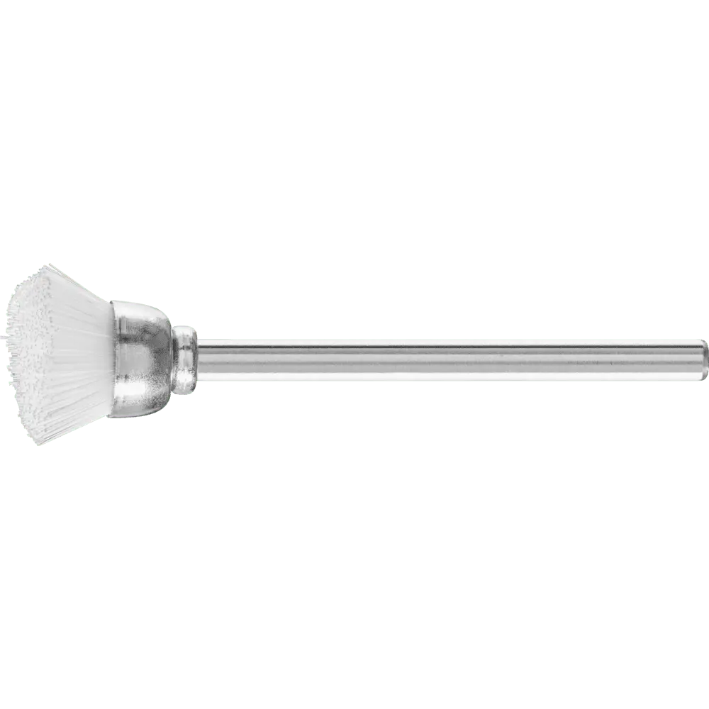 Produktfoto 1 von PFERD TOOLS Miniatur- Topfbürste TBU Ø15 mm Schaft-Ø3 mm Kunststoffbesatz-Ø0,15, 10 Stk.