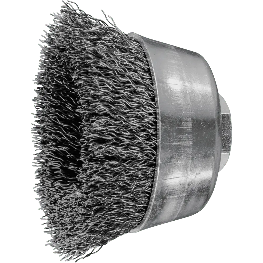 Produktfoto 1 von PFERD TOOLS Topfbürste ungezopft TBU Ø60mm M14 Stahl-Draht-Ø0,30 Winkelschleifer (1)
