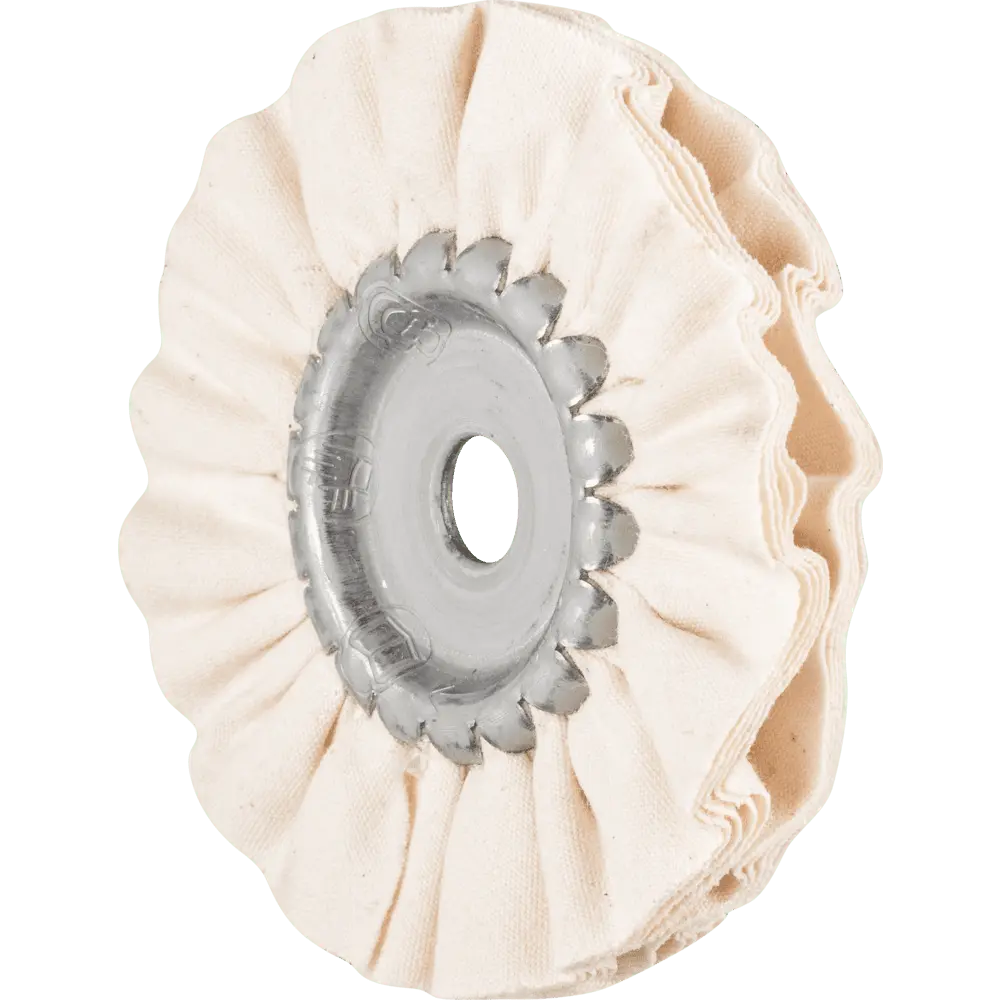 Produktfoto 1 von PFERD TOOLS Tuchring TR Hart Ø 80x10mm Bohrung-Ø 10mm für Vorpolitur mit Polierpaste, 5 Stk.