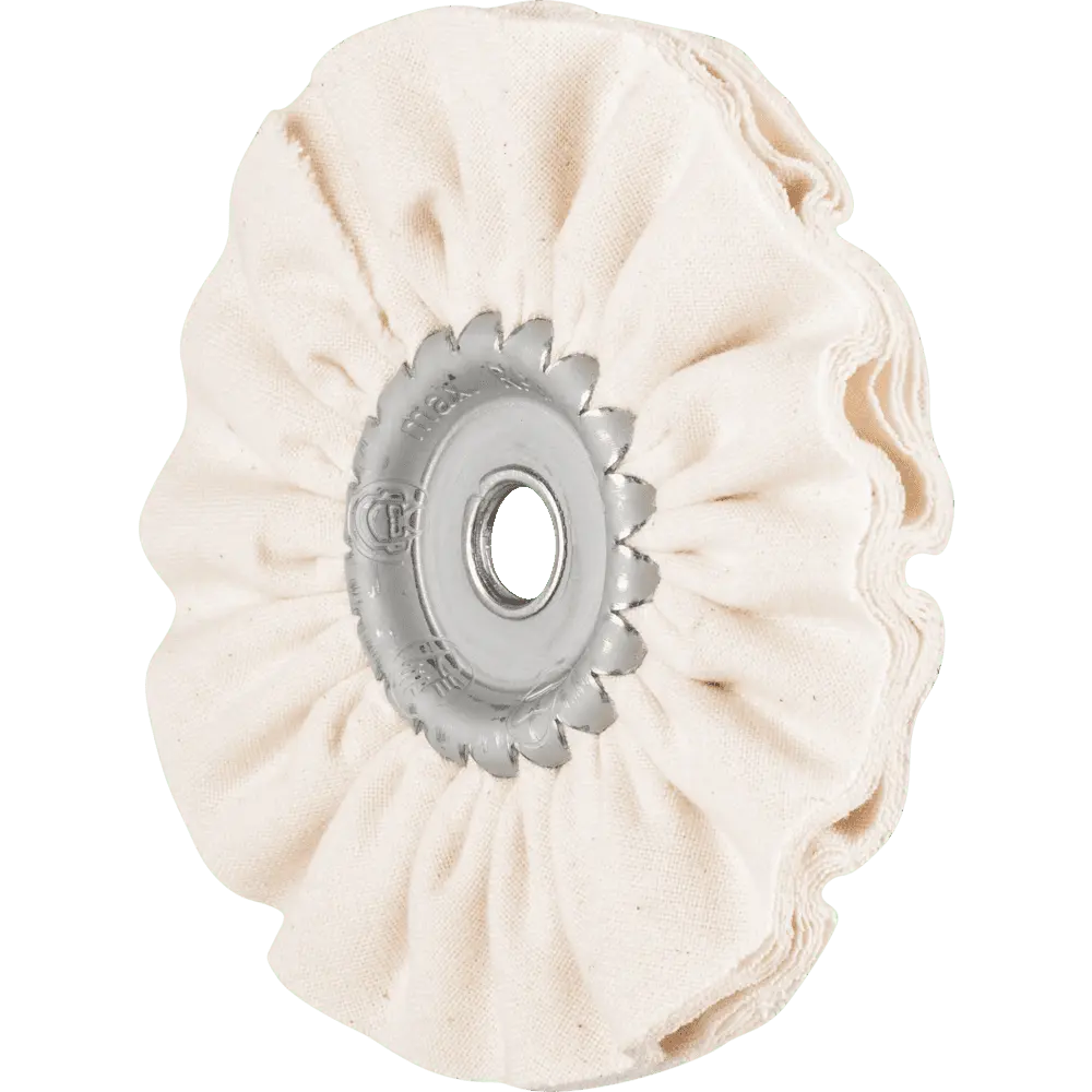 Produktfoto 1 von PFERD TOOLS Tuchring TR weich Ø 100x10mm Bohrung-Ø 10mm für Hochglanzpolitur mit Polierpaste, 5 Stk.