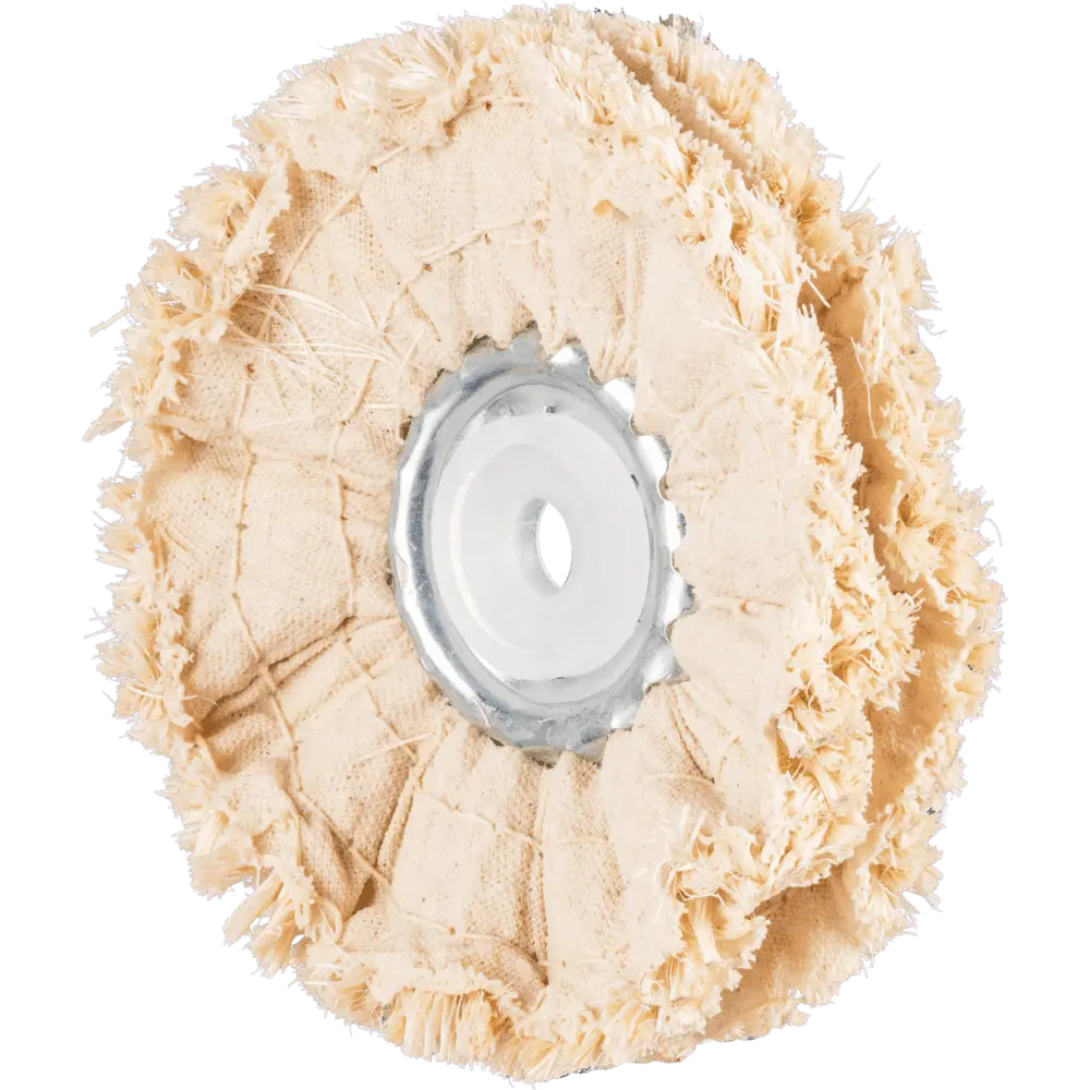 Produktfoto 1 von PFERD TOOLS Tuchring TR Sisal Ø 100x10mm Bohrung-Ø 10mm für grobe Vorpolitur mit Polierpaste, 5 Stk.