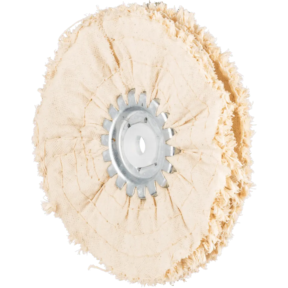 Produktfoto 1 von PFERD TOOLS Tuchring TR Sisal Ø 125x10mm Bohrung-Ø 10mm für grobe Vorpolitur mit Polierpaste, 5 Stk.