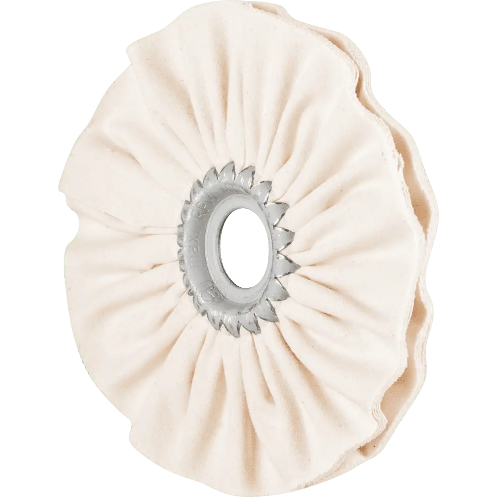 Produktfoto 1 von PFERD TOOLS Tuchring TR Hart Ø 125x10mm Bohrung-Ø 20mm für Vorpolitur mit Polierpaste, 5 Stk.