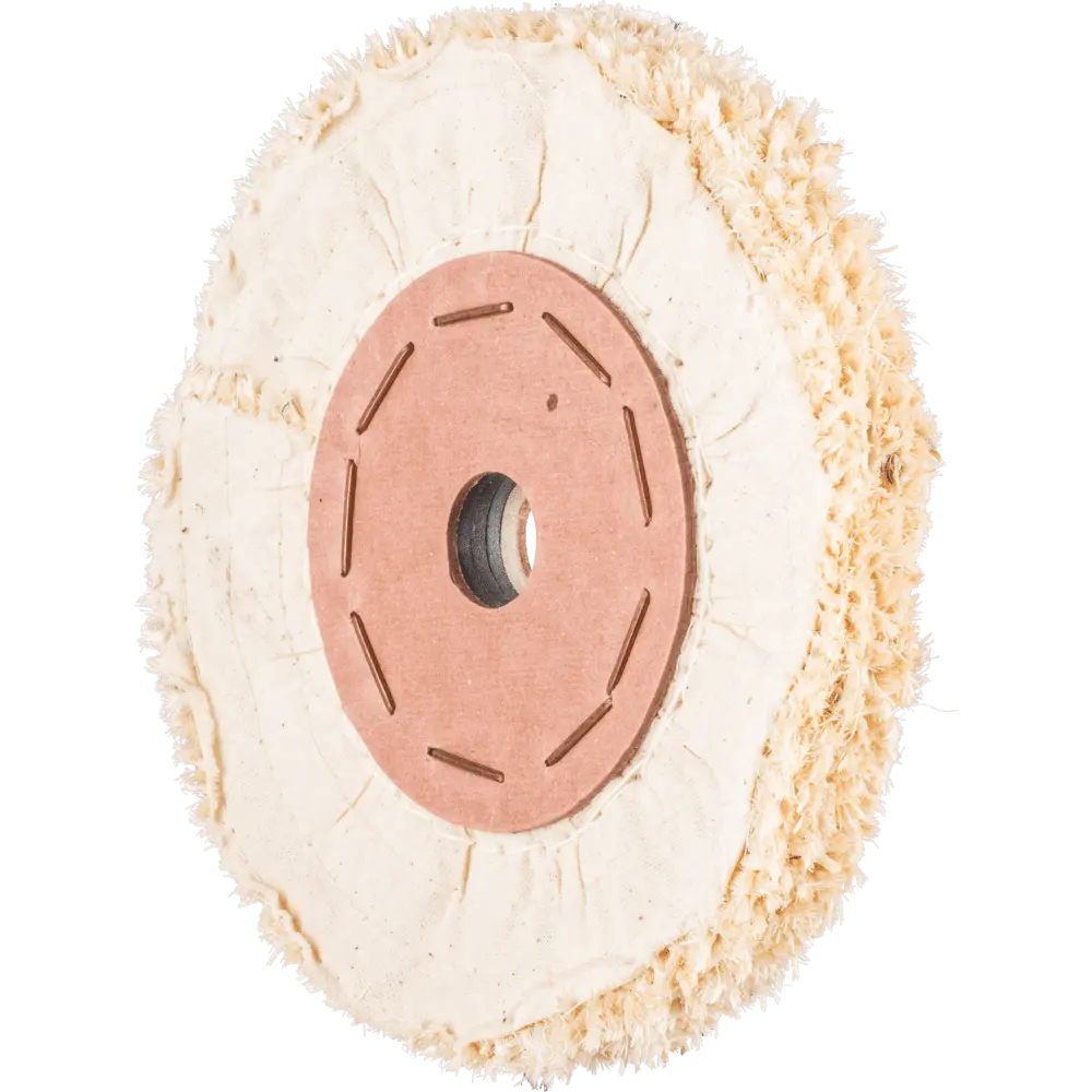 Produktfoto 1 von PFERD TOOLS Tuchring TR Sisal Ø 150x10mm Bohrung-Ø 20mm für grobe Vorpolitur mit Polierpaste, 5 Stk.