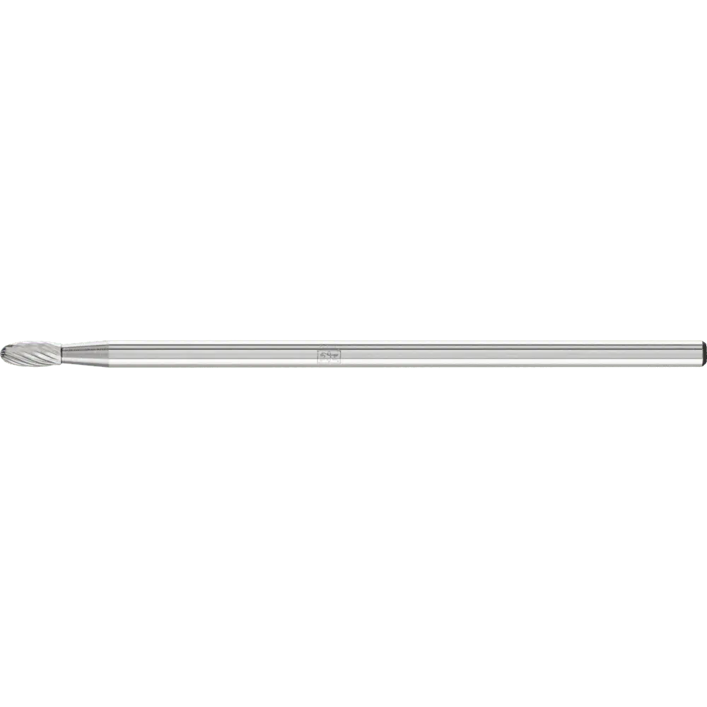 Produktfoto 1 von PFERD TOOLS Hartmetall Frässtift Tropfen TRE Ø 03x07 mm Schaft-Ø 3x75 mm Z5 universal fein