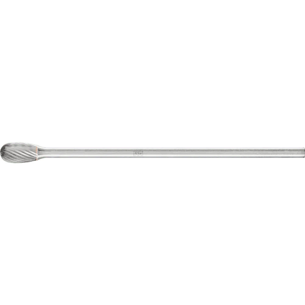 Produktfoto 1 von PFERD TOOLS Hartmetall Frässtift Tropfen TRE Ø 06x10mm Schaft-Ø 3x75 mm Z5 universal fein