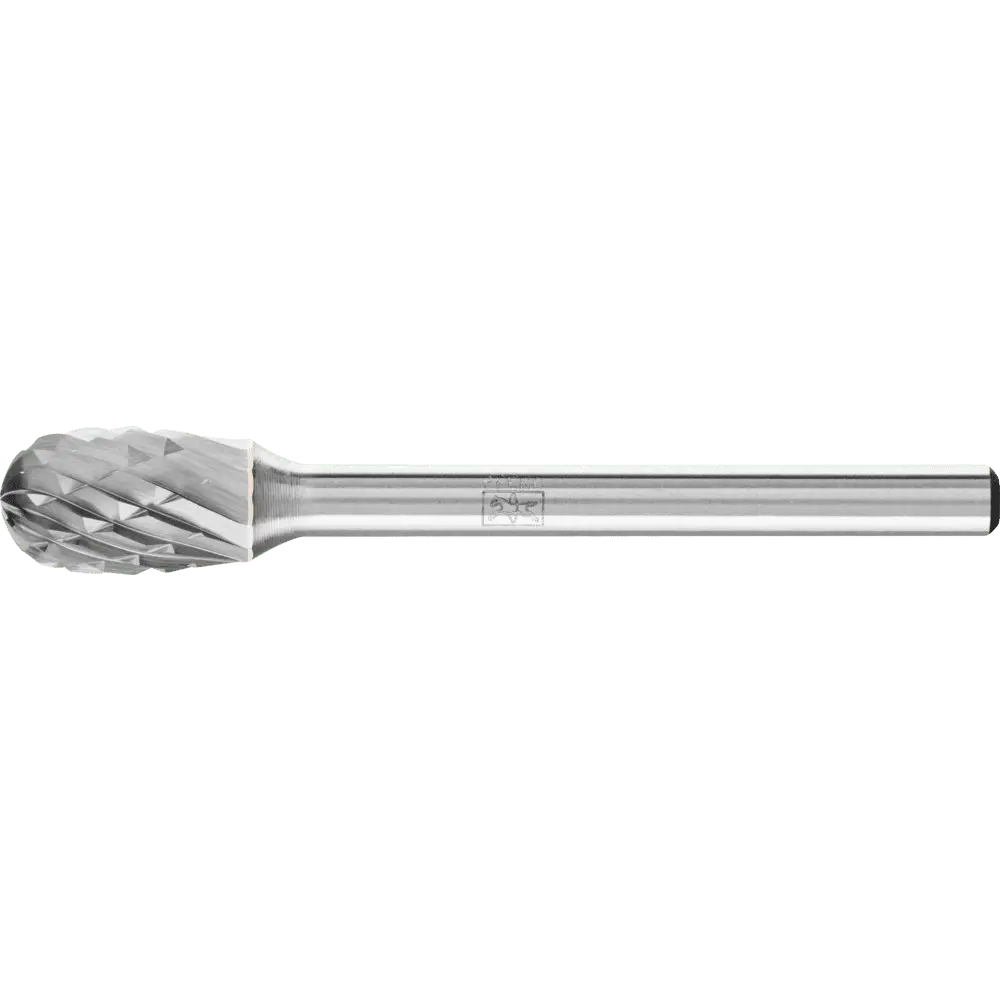 Produktfoto 1 von PFERD TOOLS Hartmetall Frässtift Tropfen TRE Ø 06x10mm Schaft-Ø 3 mm Z3P universal mittel kreuzverzahnt