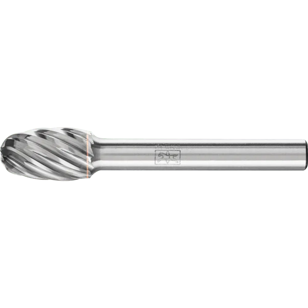 Produktfoto 1 von PFERD TOOLS Hartmetall Hochleistungsfrässtift INOX Tropfen TRE Ø 10x16 mm Schaft-Ø 6 mm für Edelstahl