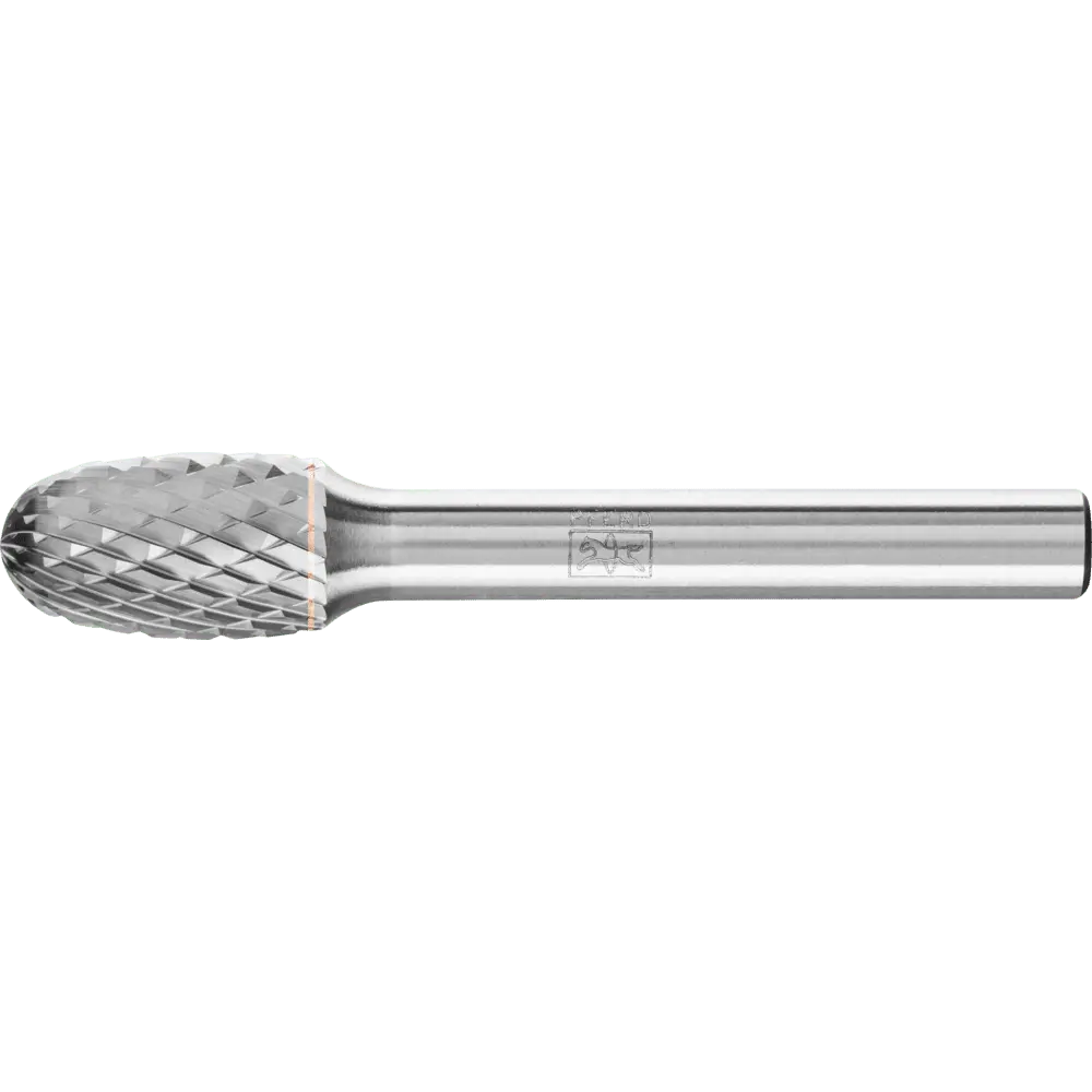 Produktfoto 1 von PFERD TOOLS Hartmetall Frässtift Tropfen TRE Ø 10x16 mm Schaft-Ø 6 mm Z4 universal mittel fein