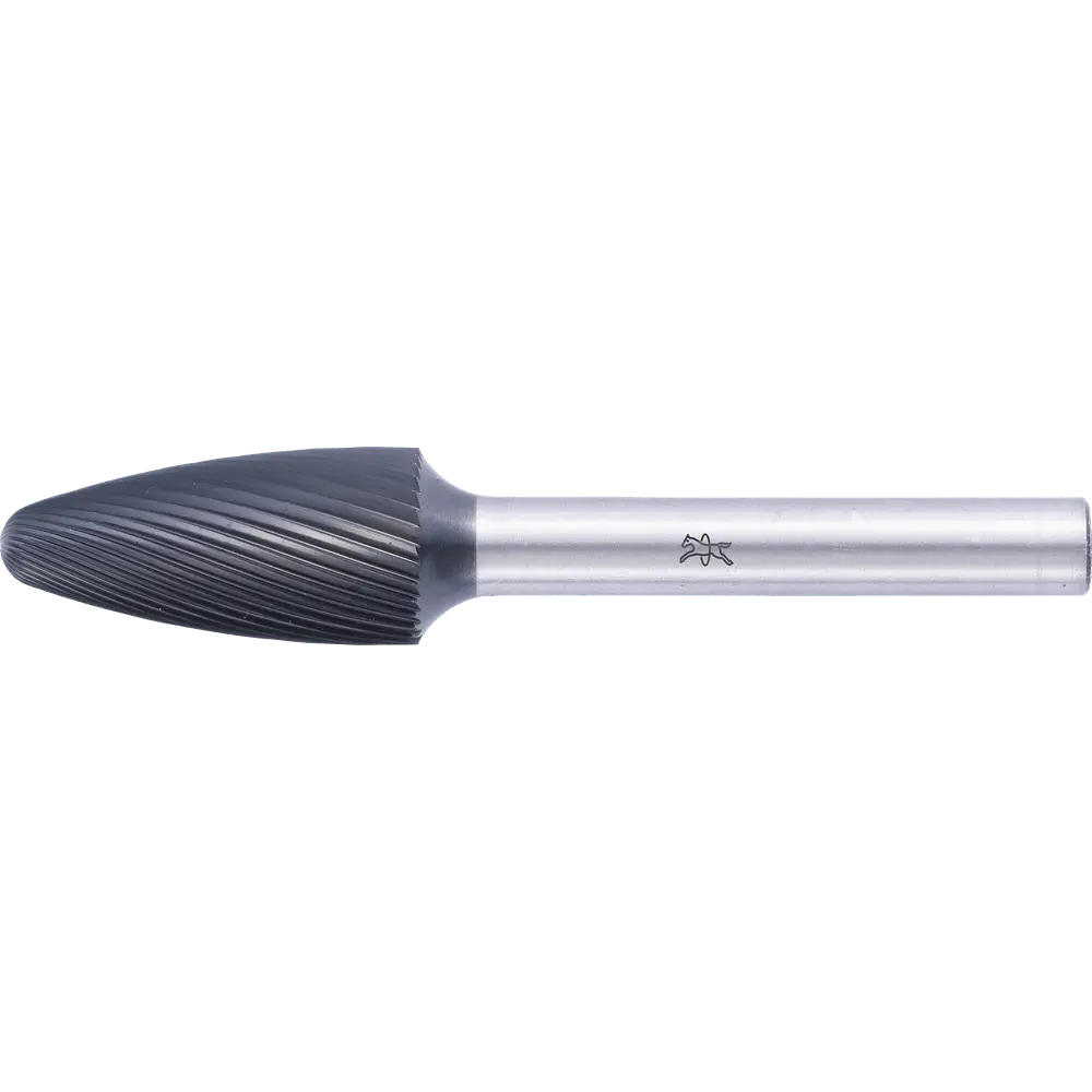 Produktfoto 1 von PFERD TOOLS Hartmetall Hochleistungsfrässtift Tropfen TRE Ø 12x20mm Schaft-Ø 6mm Z5 HICOAT beschichtet universal fein