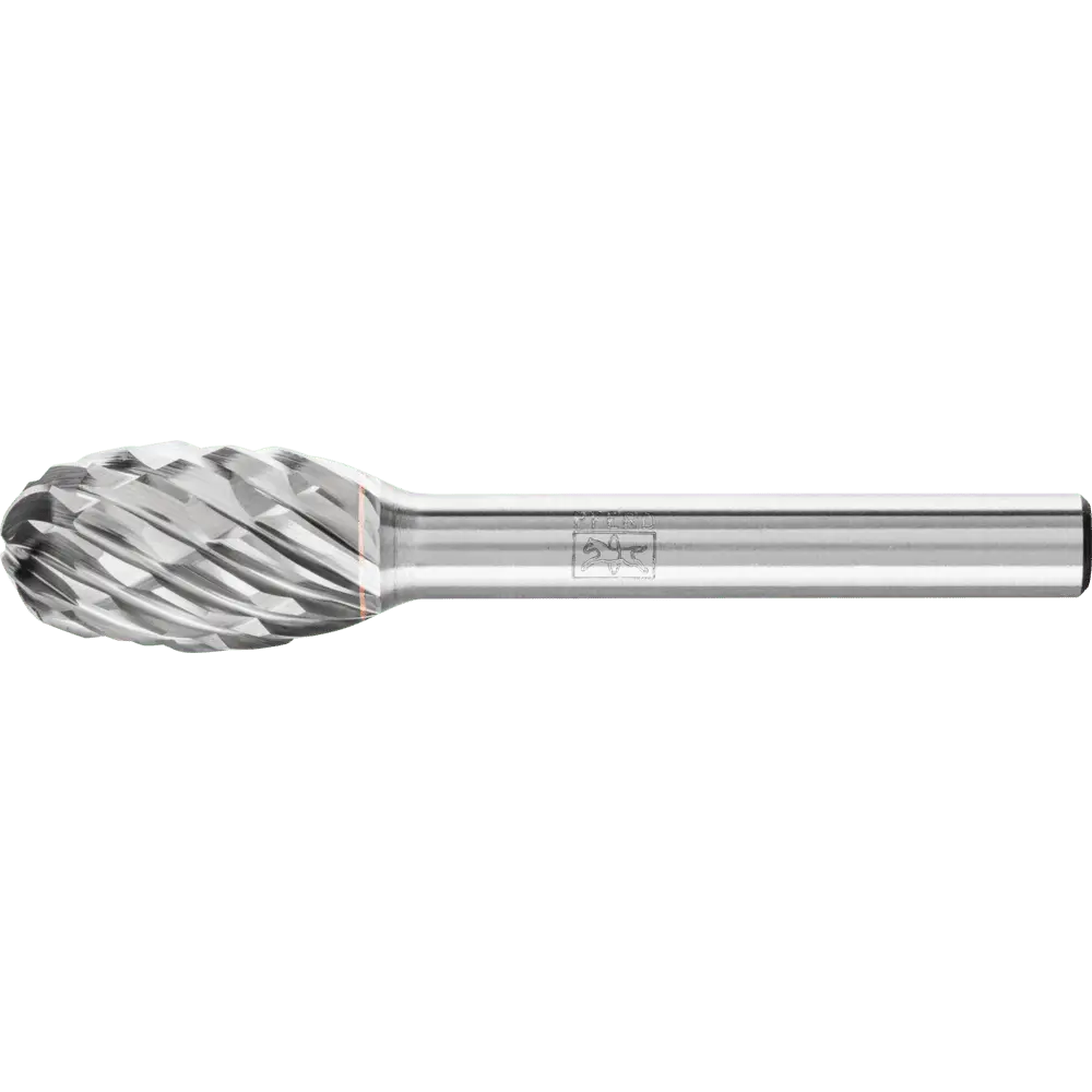 Produktfoto 1 von PFERD TOOLS Hartmetall Hochleistungsfrässtift CAST Tropfen TRE Ø 12x20mm Schaft-Ø 6 mm für Gußeisen